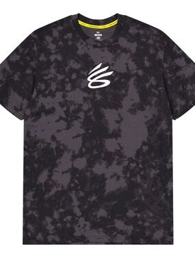 Under Armour Men’s Black & Charcoal Tie-Dye Tee